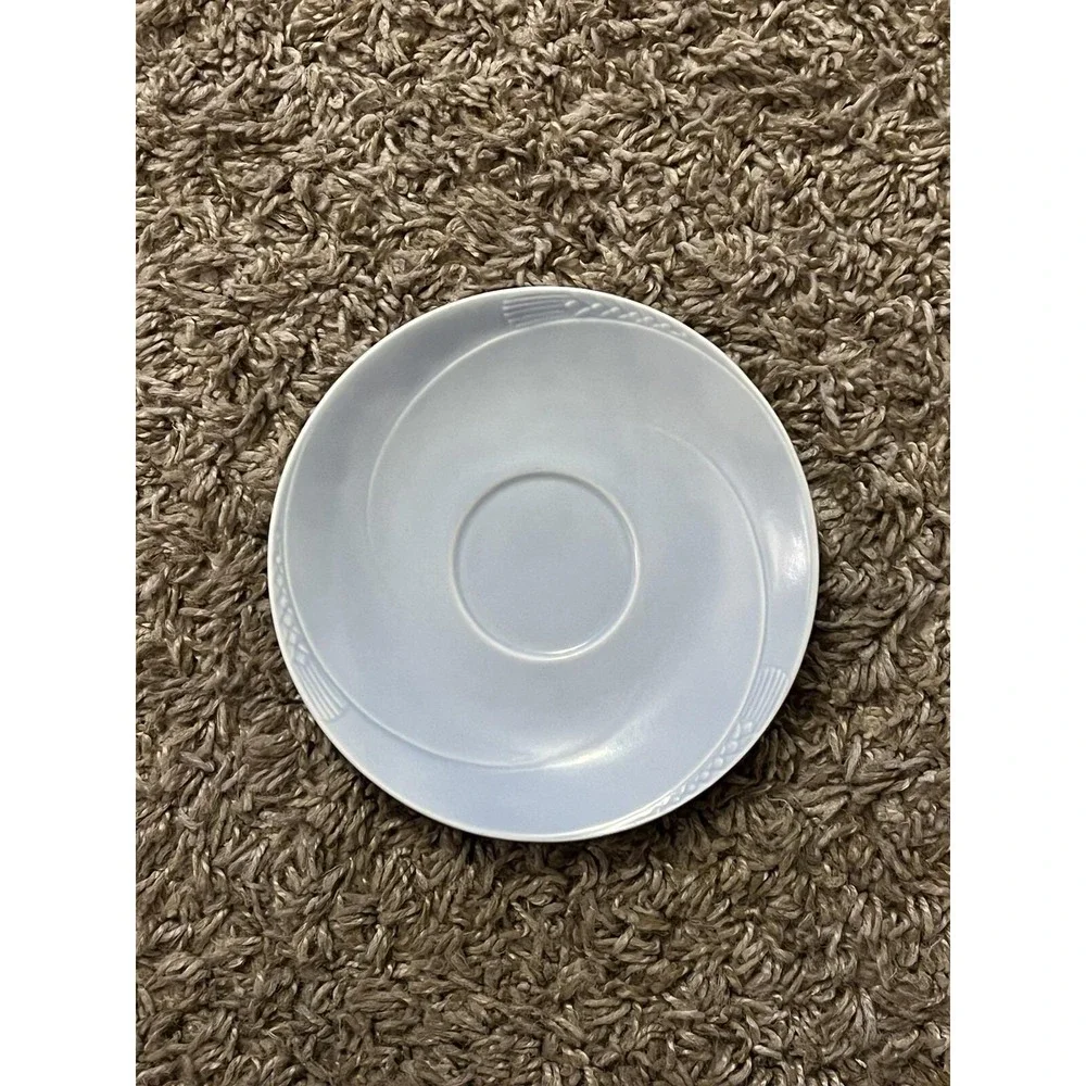 HOMER‎ LAUGHLIN Serenade Pastel Blue Saucer 6